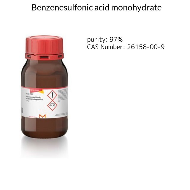 Benzenesulfonic acid monohydrate