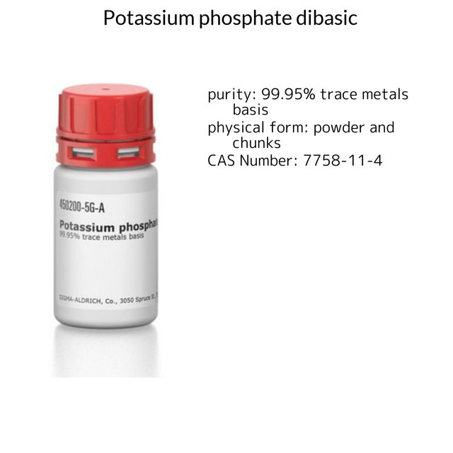 Potassium phosphate dibasic