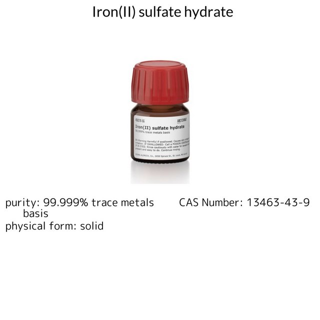 Iron(II) sulfate hydrate