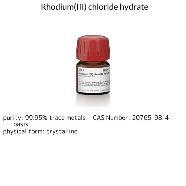Rhodium(III) chloride hydrate
