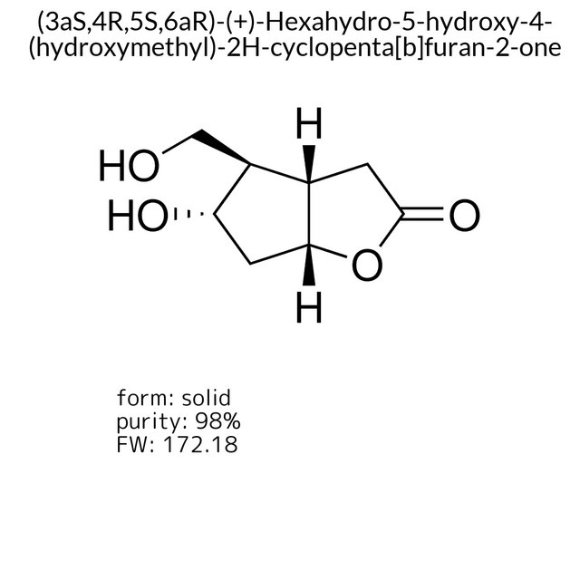 (3aS,4R,5S,6aR)-(+)-Hexahydro-5-hydroxy-4-(hydroxymethyl)-2H-cyclopenta[b]furan-2-one