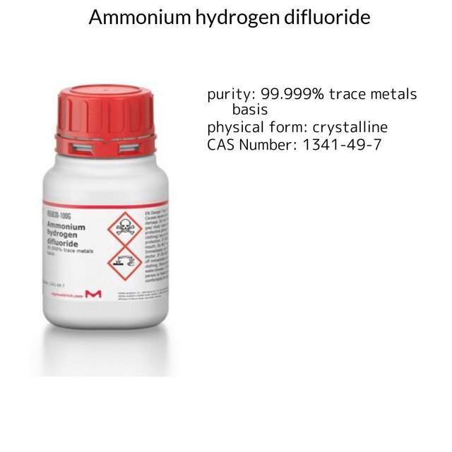 Ammonium hydrogen difluoride