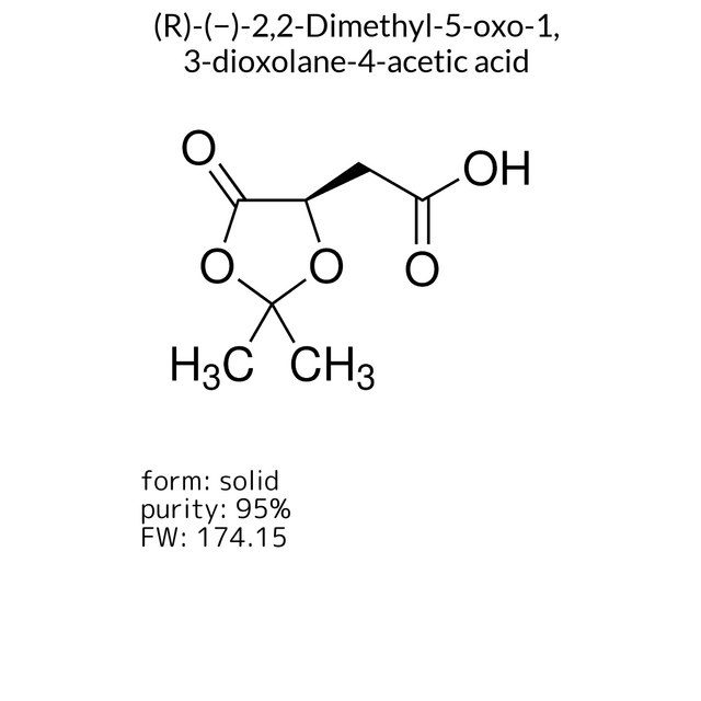(R)-(?)-2,2-Dimethyl-5-oxo-1,3-dioxolane-4-acetic acid