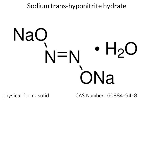 Sodium trans-hyponitrite hydrate