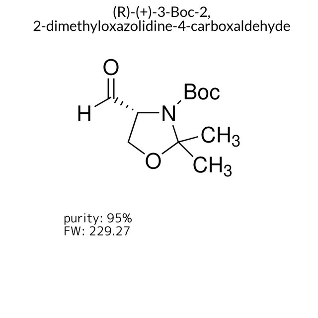 (R)-(+)-3-Boc-2,2-dimethyloxazolidine-4-carboxaldehyde