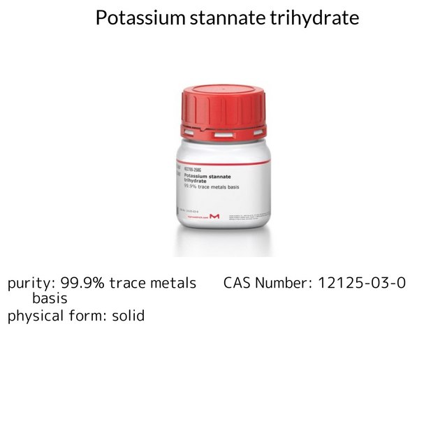 Potassium stannate trihydrate