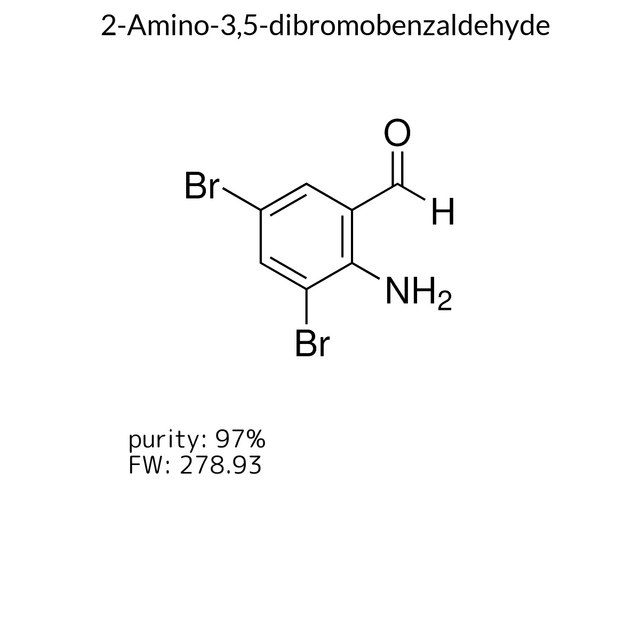 2-Amino-3,5-dibromobenzaldehyde