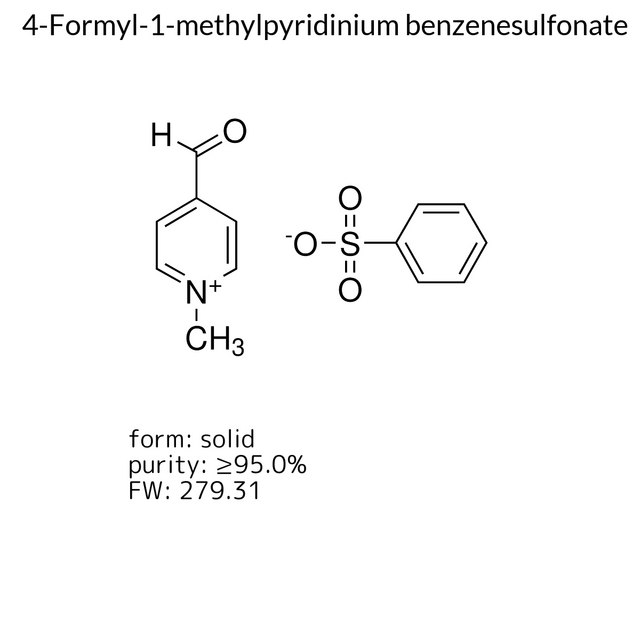 4-Formyl-1-methylpyridinium benzenesulfonate