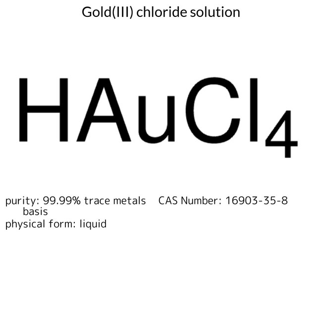 Gold(III) chloride solution