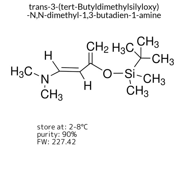 trans-3-(tert-Butyldimethylsilyloxy)-N,N-dimethyl-1,3-butadien-1-amine