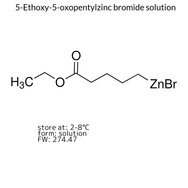 5-Ethoxy-5-oxopentylzinc bromide solution
