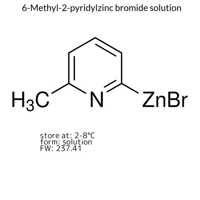 6-Methyl-2-pyridylzinc bromide solution