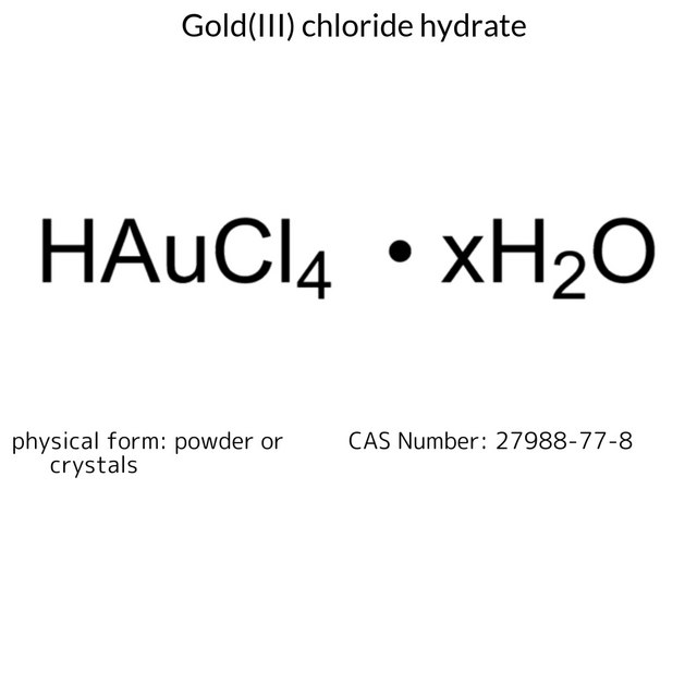 Gold(III) chloride hydrate