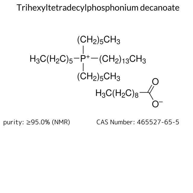 Trihexyltetradecylphosphonium decanoate