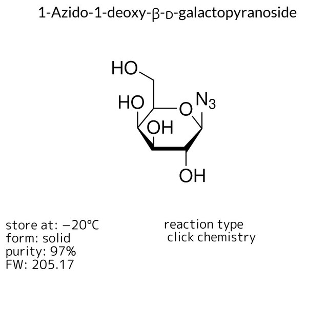 1-Azido-1-deoxy-?-?-galactopyranoside
