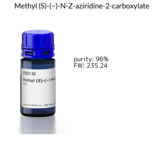 Methyl (S)-(?)-N-Z-aziridine-2-carboxylate