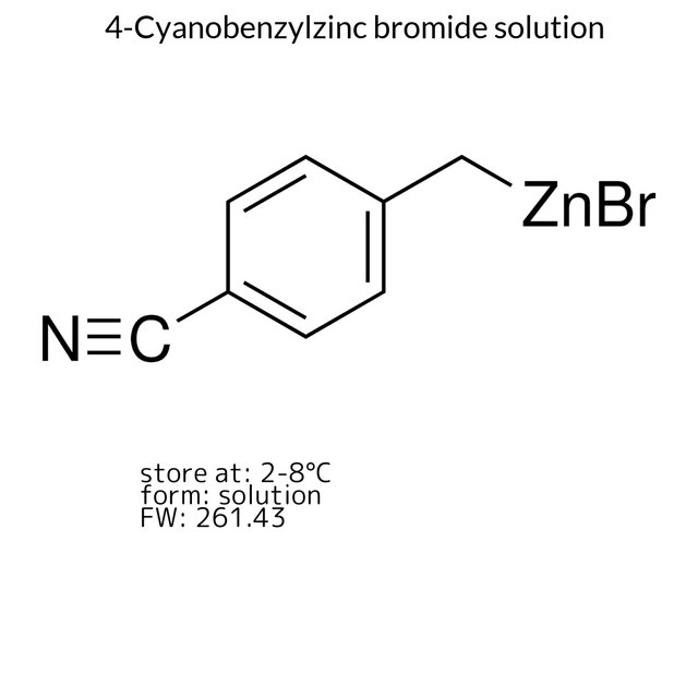 4-Cyanobenzylzinc bromide solution