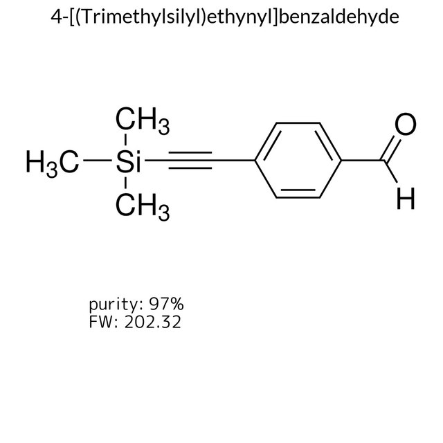 4-[(Trimethylsilyl)ethynyl]benzaldehyde