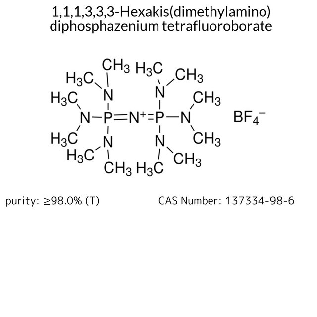 1,1,1,3,3,3-Hexakis(dimethylamino)diphosphazenium tetrafluoroborate