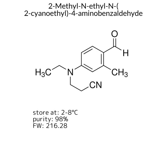 2-Methyl-N-ethyl-N-(2-cyanoethyl)-4-aminobenzaldehyde