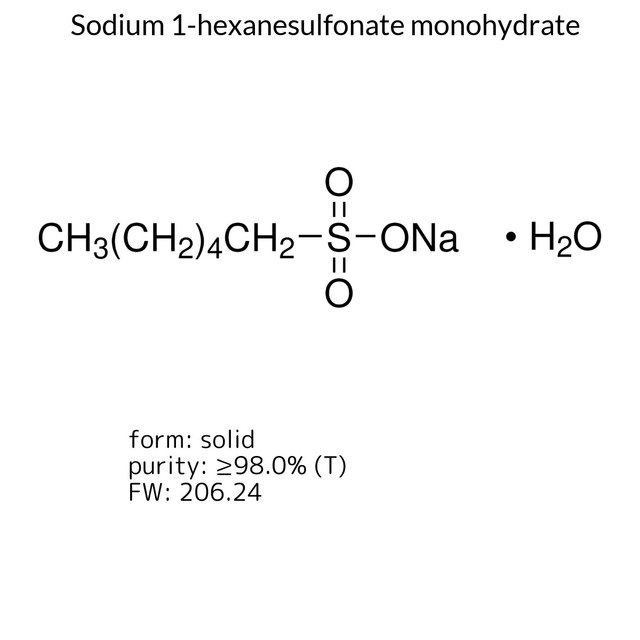 Sodium 1-hexanesulfonate monohydrate