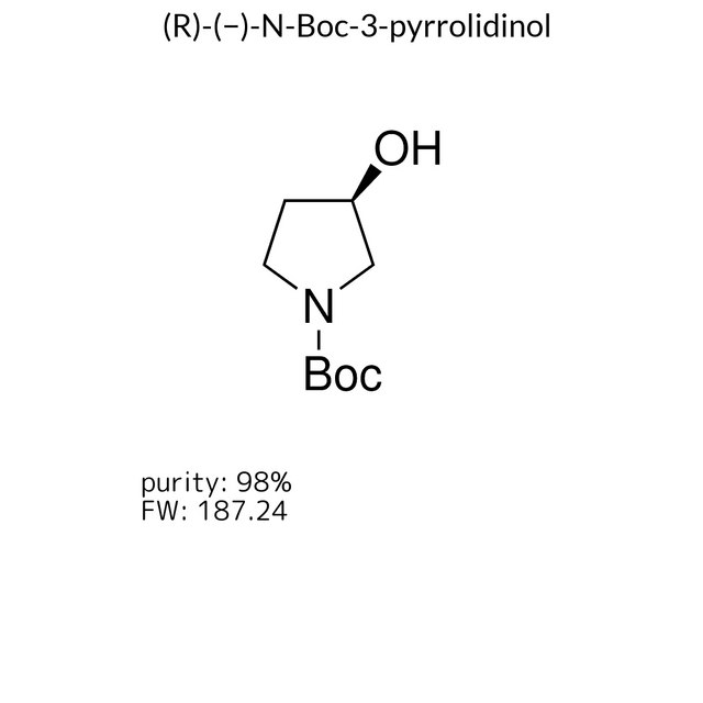 (R)-(?)-N-Boc-3-pyrrolidinol