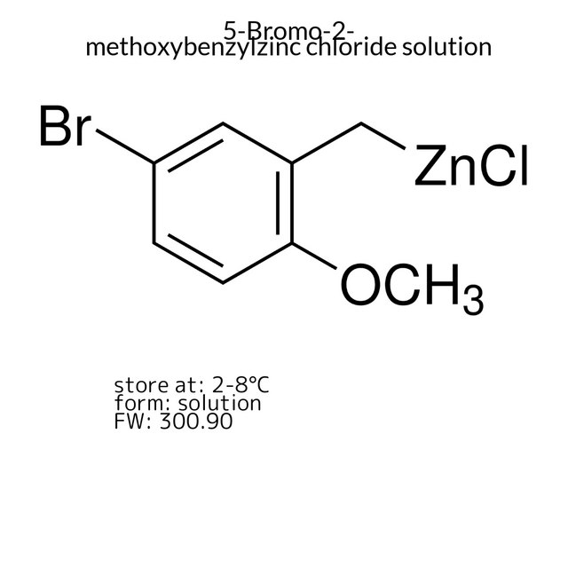 5-Bromo-2-methoxybenzylzinc chloride solution