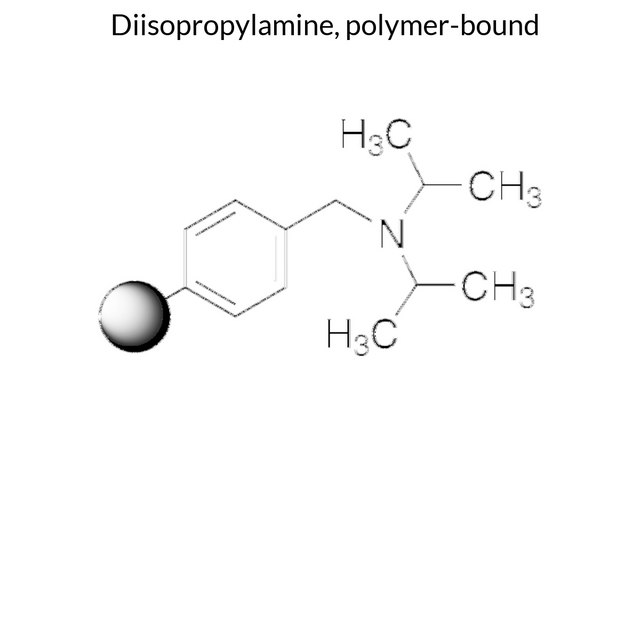 Diisopropylamine, polymer-bound