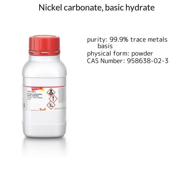Nickel carbonate, basic hydrate