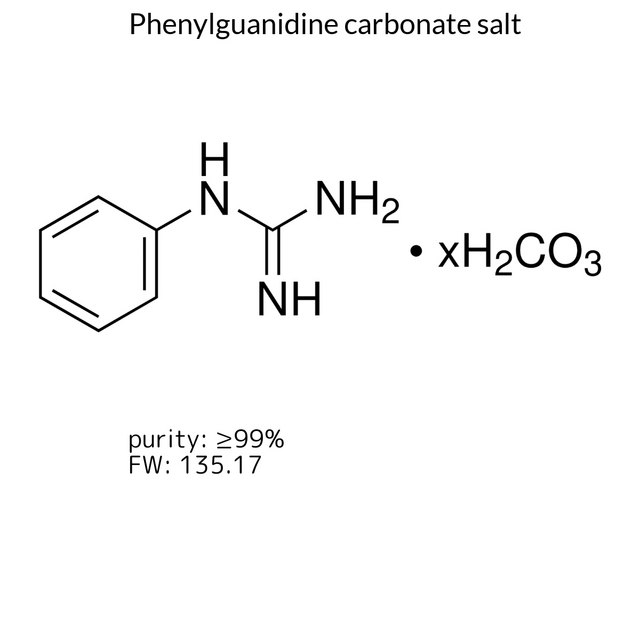 Phenylguanidine carbonate salt