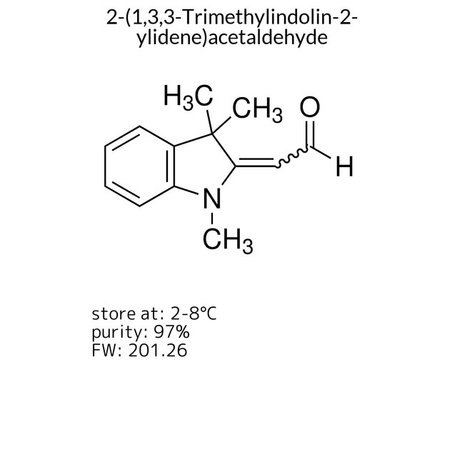 2-(1,3,3-Trimethylindolin-2-ylidene)acetaldehyde