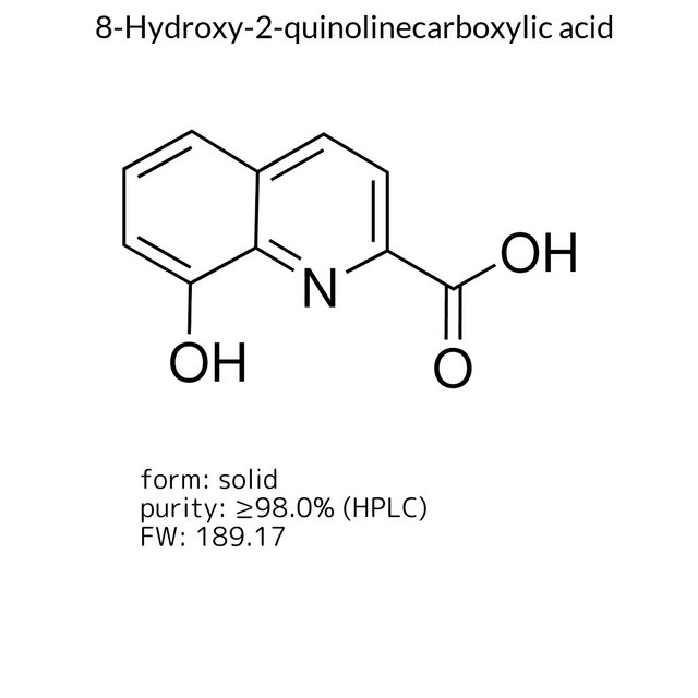 8-Hydroxy-2-quinolinecarboxylic acid