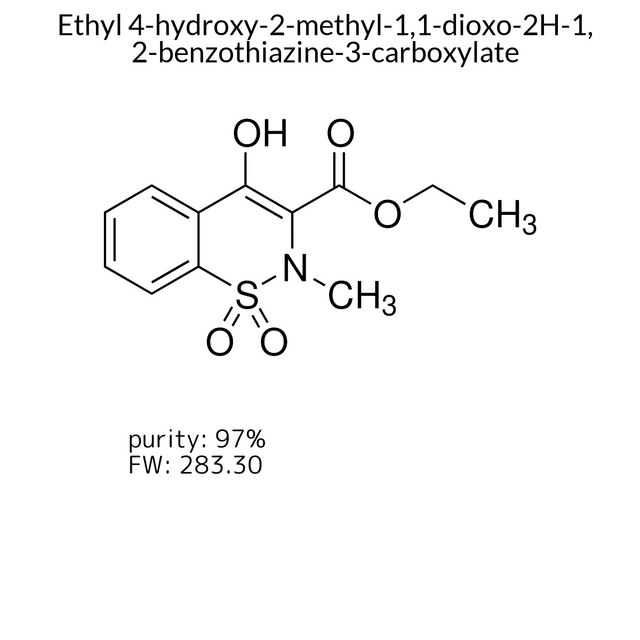 Ethyl 4-hydroxy-2-methyl-1,1-dioxo-2H-1,2-benzothiazine-3-carboxylate