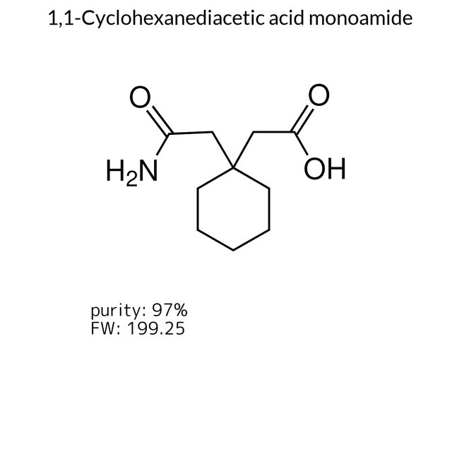 1,1-Cyclohexanediacetic acid monoamide