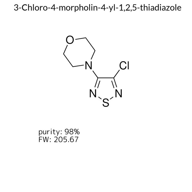 3-Chloro-4-morpholin-4-yl-1,2,5-thiadiazole
