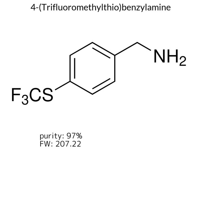 4-(Trifluoromethylthio)benzylamine