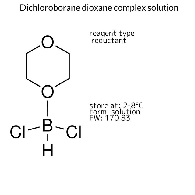 Dichloroborane dioxane complex solution