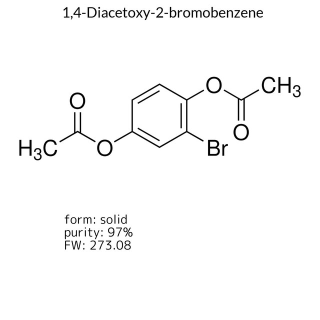 1,4-Diacetoxy-2-bromobenzene