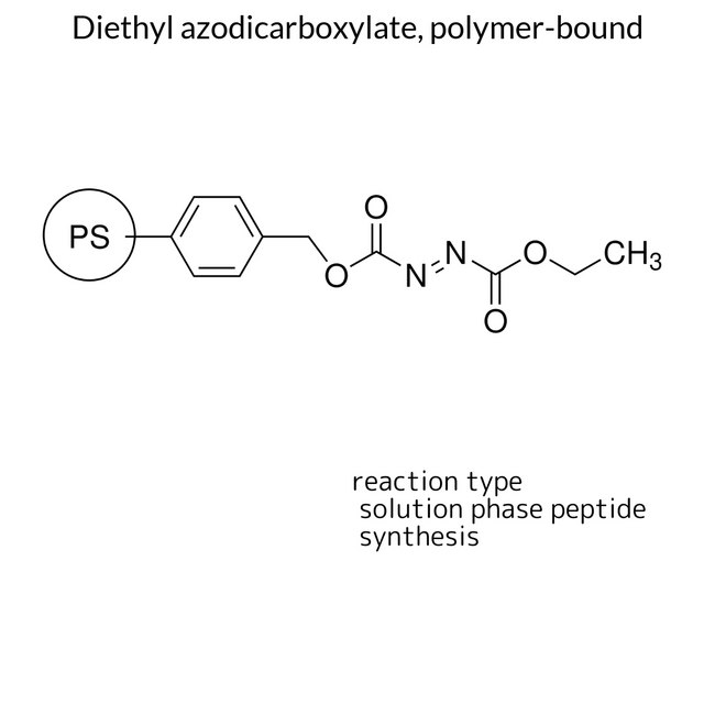 Diethyl azodicarboxylate, polymer-bound