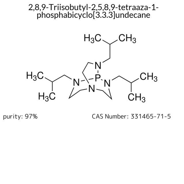 2,8,9-Triisobutyl-2,5,8,9-tetraaza-1-phosphabicyclo[3.3.3]undecane