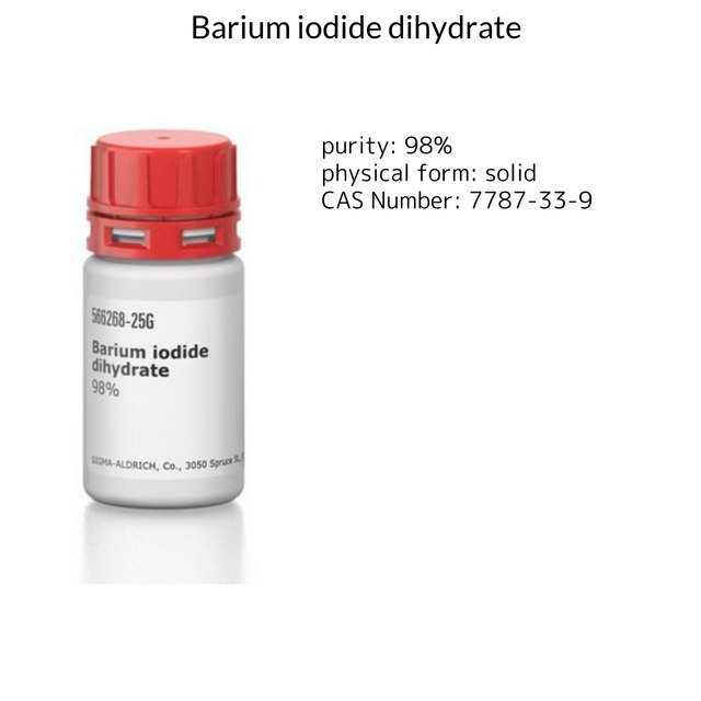 Barium iodide dihydrate