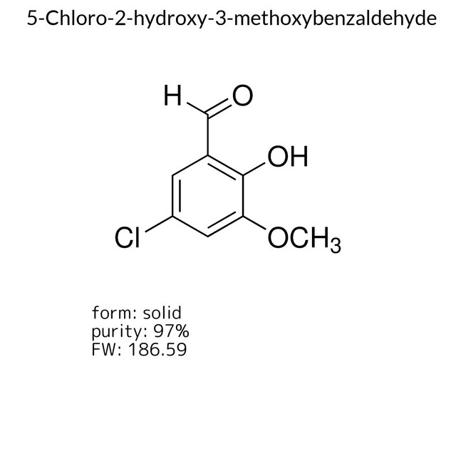 5-Chloro-2-hydroxy-3-methoxybenzaldehyde
