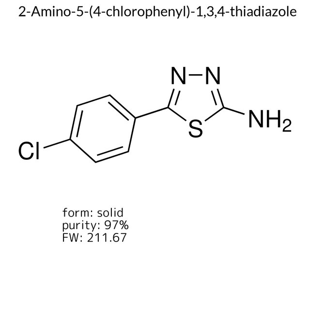 2-Amino-5-(4-chlorophenyl)-1,3,4-thiadiazole