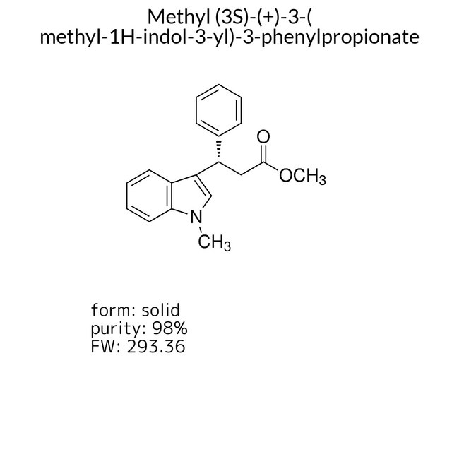 Methyl (3S)-(+)-3-(methyl-1H-indol-3-yl)-3-phenylpropionate