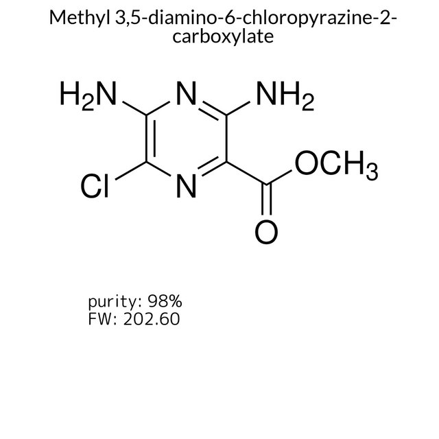 Methyl 3,5-diamino-6-chloropyrazine-2-carboxylate