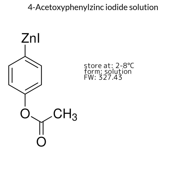 4-Acetoxyphenylzinc iodide solution