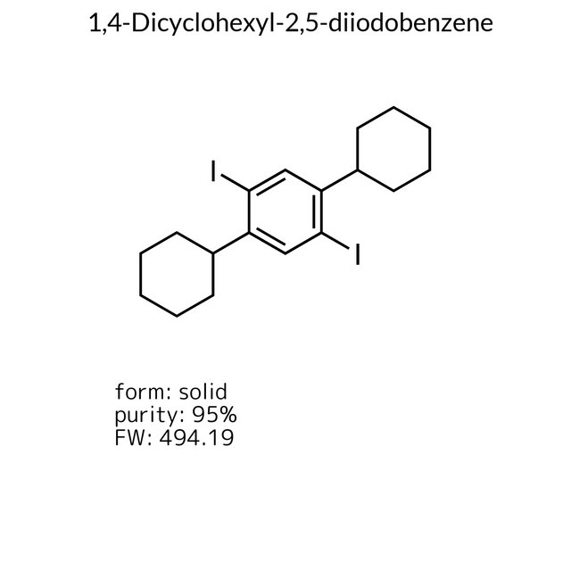 1,4-Dicyclohexyl-2,5-diiodobenzene