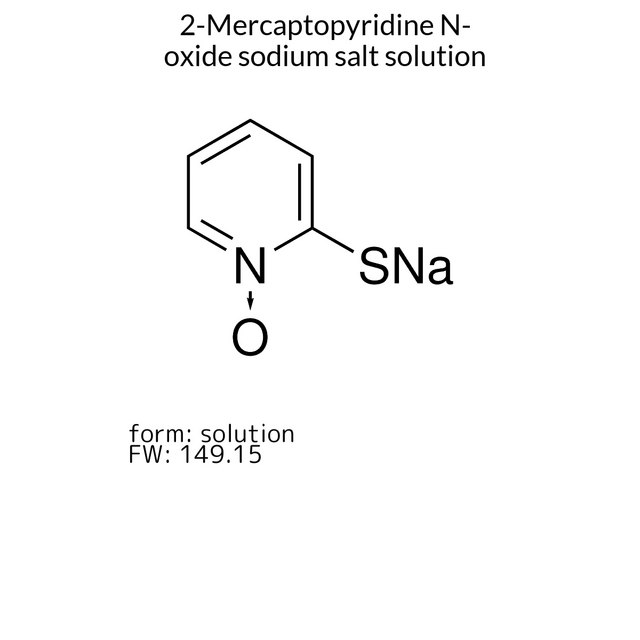 2-Mercaptopyridine N-oxide sodium salt solution