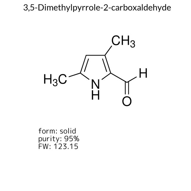 3,5-Dimethylpyrrole-2-carboxaldehyde