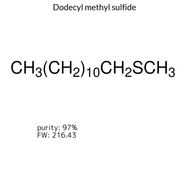 Dodecyl methyl sulfide